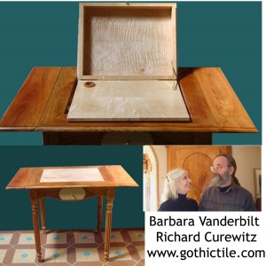 Barbara Vanderbilt & Richard Curewitz Laptop Table